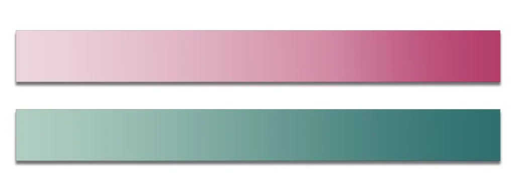 Couleurs dégradées