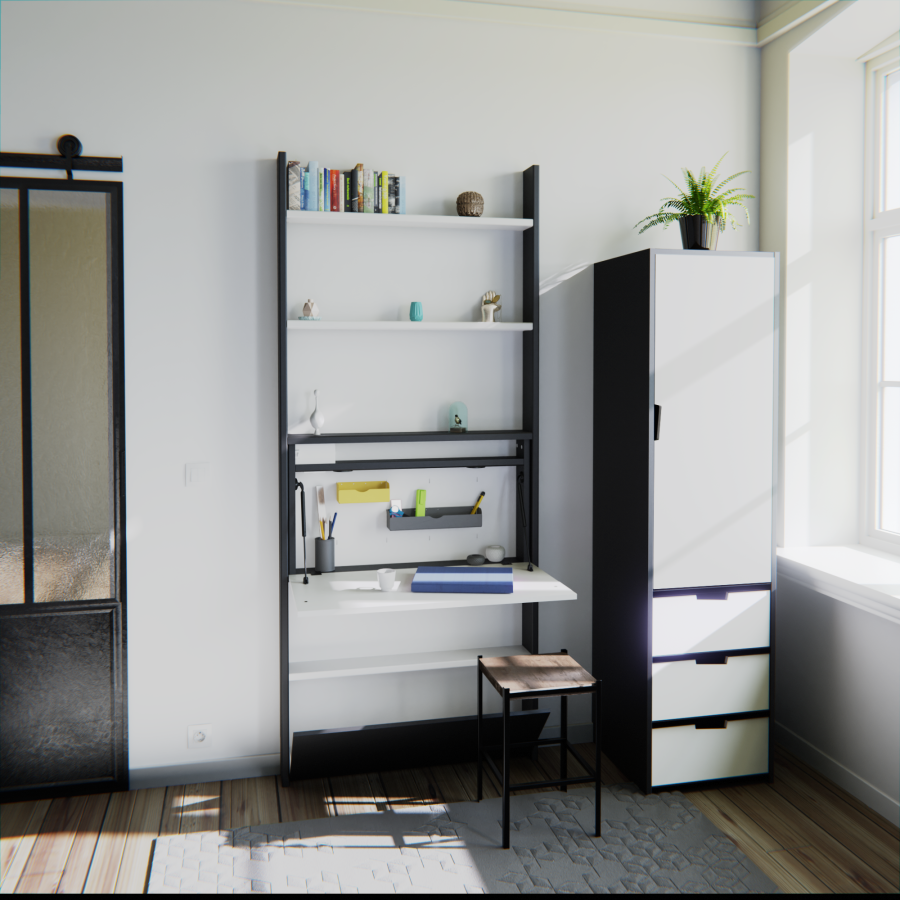 Armoire colonne