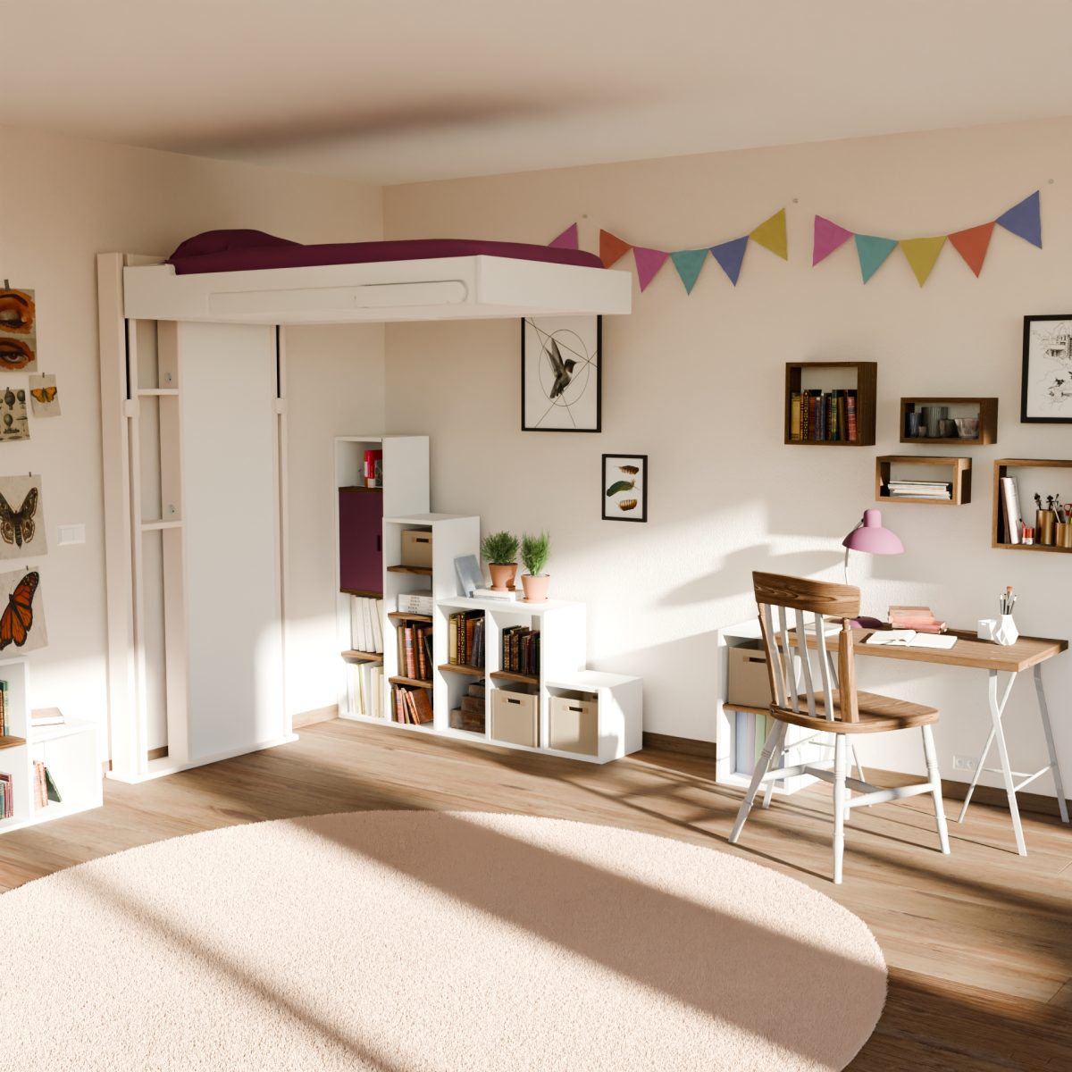 Le lit escamotable au plafond:  le Décalé – Image 3