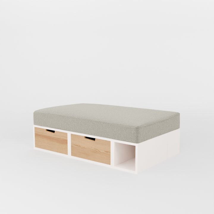 Banquette Brick - Modèle 120cm
