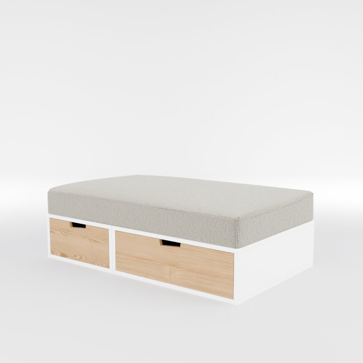 Banquette Brick - Modele 120cm