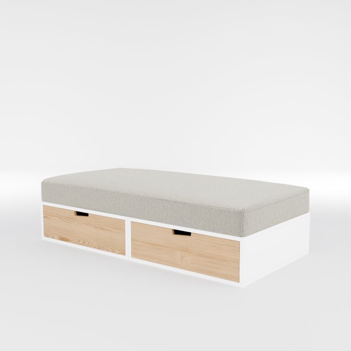 Banquette Brick - Modèle 144 cm