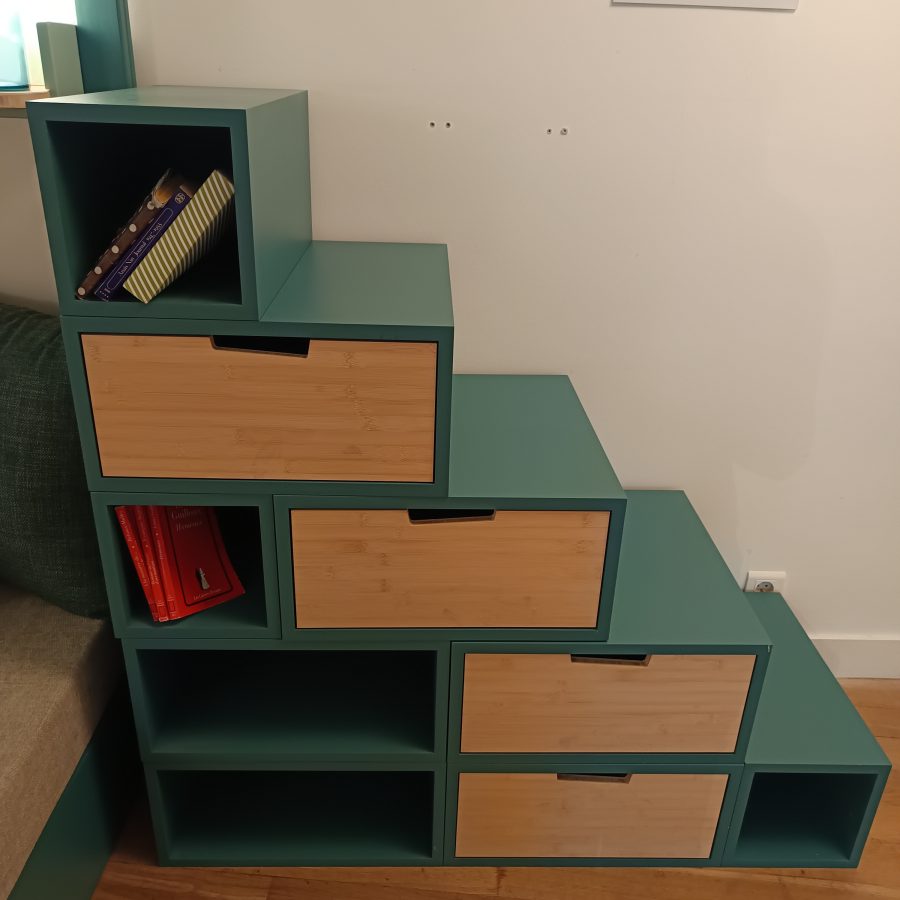 Modèle d'exposition présenté au magasin Espace Loggia situé au 92 rue du Bac 75007 Paris