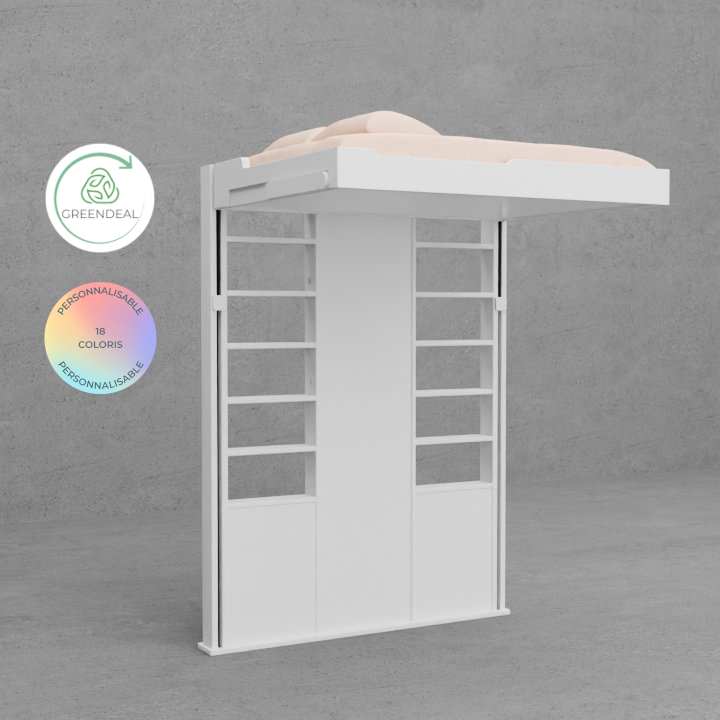 Greendeal d'un lit escamotable modèle champ libre en 140x200